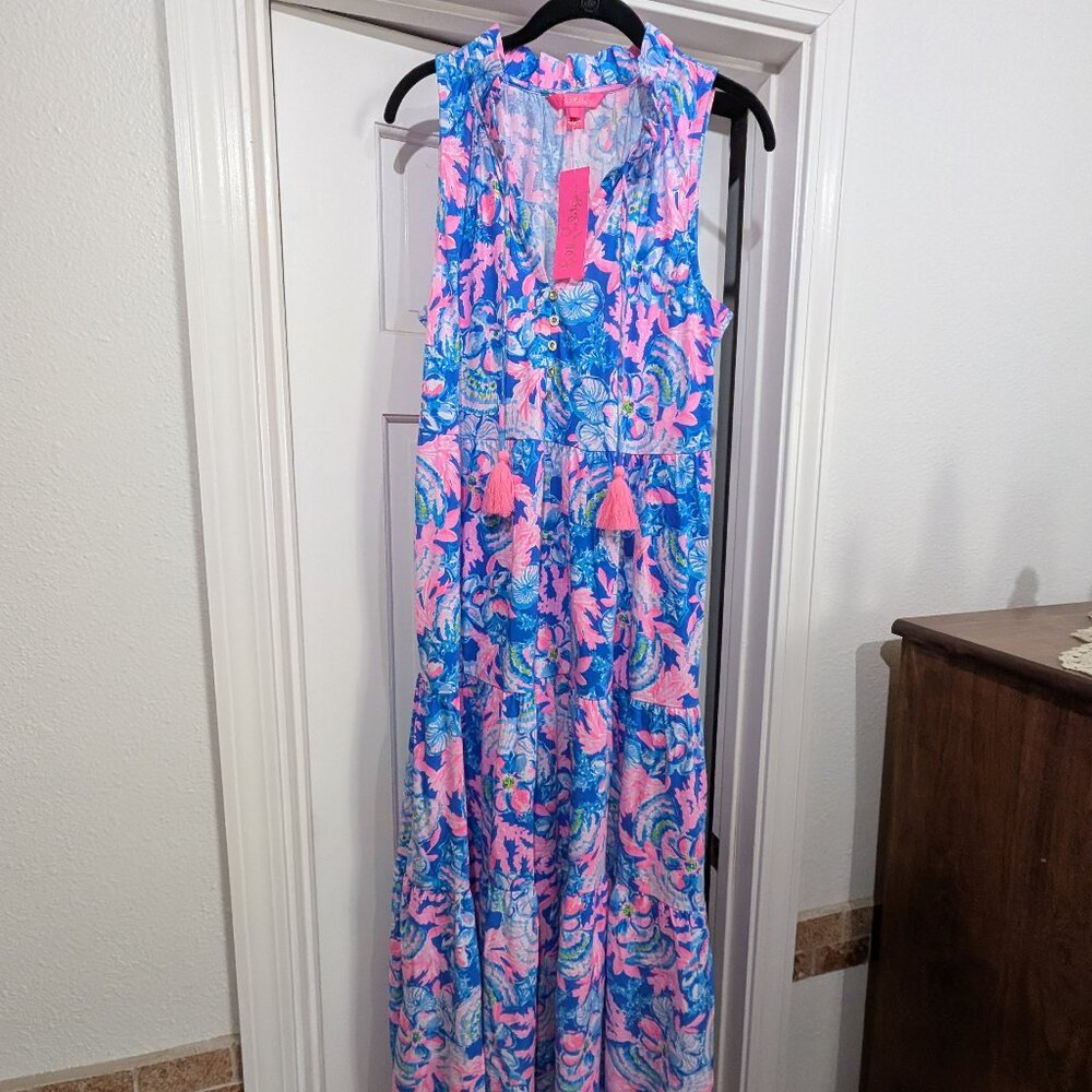 NWT Lilly Pulitzer Malone Maxi Dress Size M